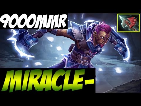Miracle- 9000MMR Dota 2 - Anti-Mage with Hurricane Pike!