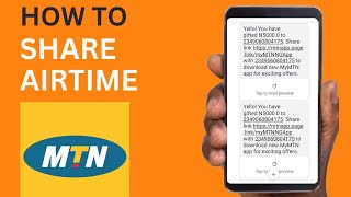 How to share airtime from MTN to MTN | How to create a transfer pin on MTN