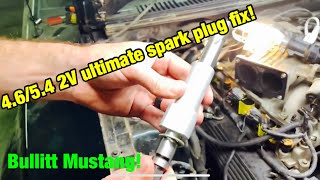 4.6/5.4 2v blown spark plug repair