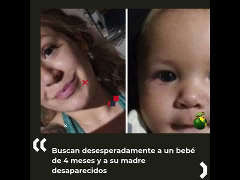 🔍 Búsqueda desesperada en Neuquén: Buscan a una joven y a su bebé de 4 meses
