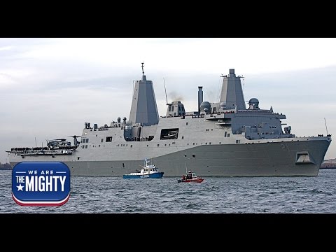 USS New York - the ship built with steel from the World Trade Center