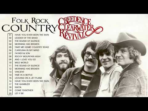 Folk Rock & Country Music Hits Playlist 70s 80s 90s - Classic Country Music 2021