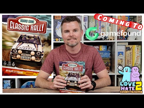 Preview of Classic Rally: Board Game - Coming To #Gamefound