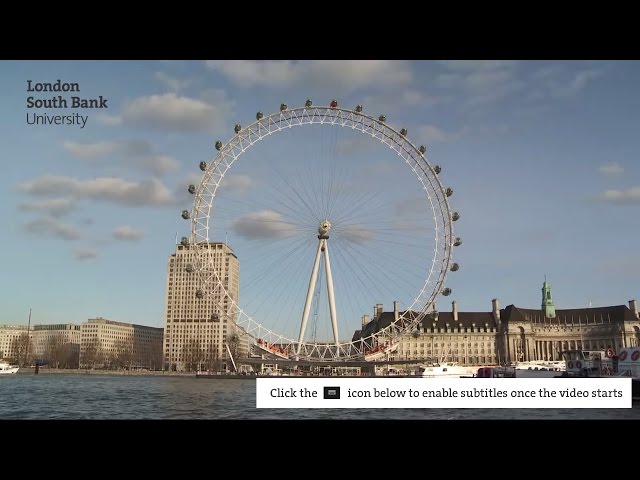 London South Bank University video #1