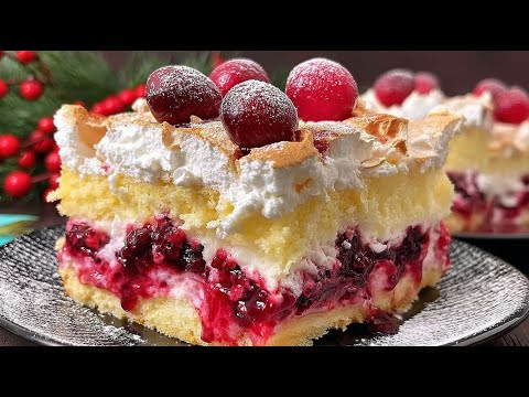 Die Kirsch-Pie, über die alle sprechen — Zwei Teige & Baiser 🍒 🍰
