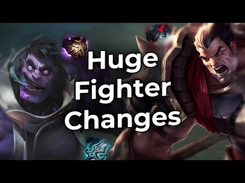 Huge Fighter Changes - League of Legends