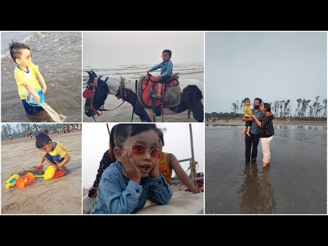 Rutvij loves Beaches❤️so we planned Alibag!!