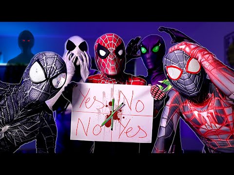 Charlie Charlie | SPIDER-MAN Bros , Don't Play It At 3 A.M !! ( Short Horror Movie )