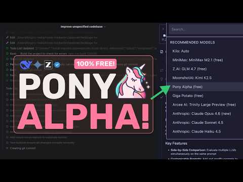 Pony Alpha (+OpenClaw): This FULLY FREE STEALTH Model is BEATING OPUS!?