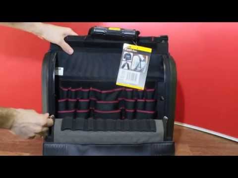 Dvipusis įrankių krepšys Fatmax, Stanley video