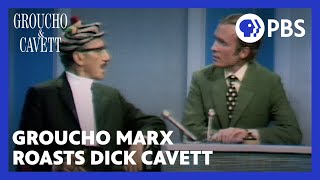 Groucho Marx roasts Dick Cavett | Groucho & Cavett | American Masters | PBS video