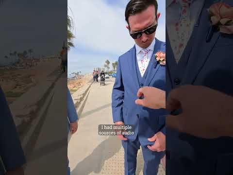 Story time about how my audio recorder disappeared during my first wedding of last year 😶‍🌫️🫥