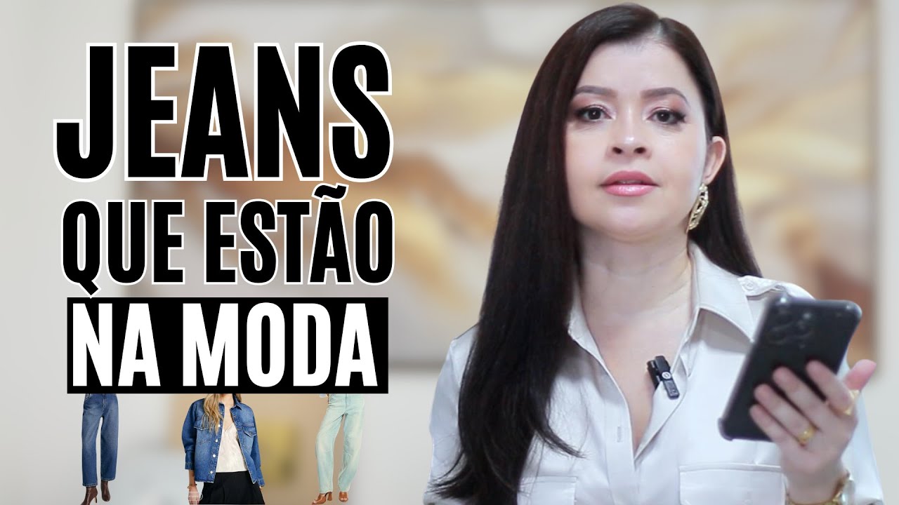 JEANS THAT ARE IN FASHION AND ARE SUPER MODERN I Lê Oliveira cruz