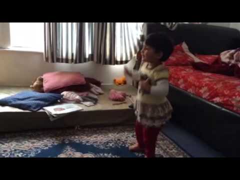 Pratyusha dancing