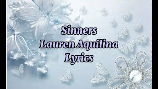 Lauren Aquilina - Sinners (Lyrics)