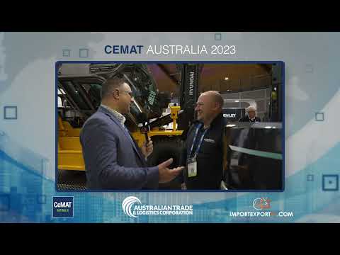 Hyundai Forklifts Australia at CEMAT Australia 2023