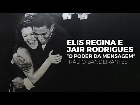 Elis Regina fala sobre Jair Rodrigues e canta no programa "O Poder Da Mensagem" (1976)