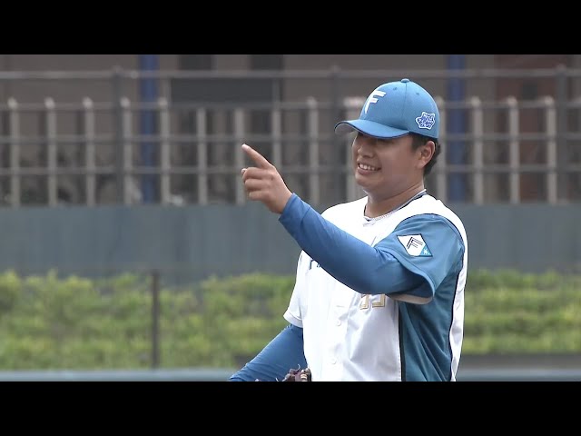【ファーム】ファイターズ・松浦慶斗 1回2奪三振無失点と完璧なリリーフを見せる!!  2024年7月13日 北海道日本ハムファイターズ 対 横浜DeNAベイスターズ