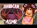 [MM2] GAMEPLAY WITH HANDCAM! + KEYBOARD ASMR!