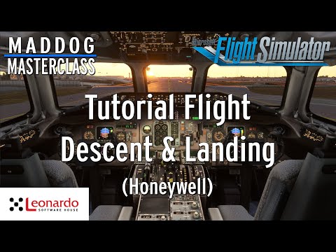 MD-82 Maddog Masterclass Part 6.3: Tutorial Flight (Honeywell) Descent & Landing | MSFS