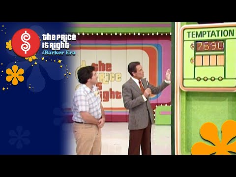 Excited Contestant Takes On TEMPTATION To Win a New Car! - The Price Is Right 1983
