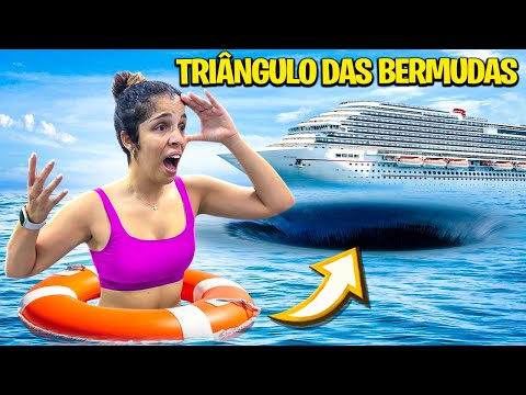 FOMOS DE NAVIO AO TRIÂNGULO DAS BERMUDAS E ISSO ACONTECEU! (VÍDEO DE 1 HORA)