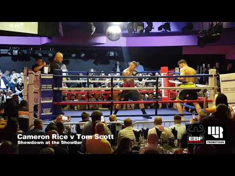 Showdown at the Showbar 2018: Cameron Rice v Tom Scott