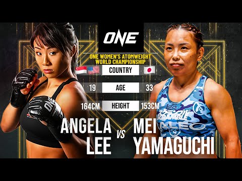 YOUNGEST World Champion In MMA History 🤯 Angela Lee vs. Mei Yamaguchi I | Full Fight