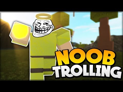 Trapping Noobs Unbreakable God Hut Trolling Roblox Booga