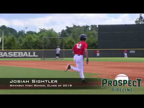 Josiah Sightler Prospect Video, Swansea High School Class of 2018