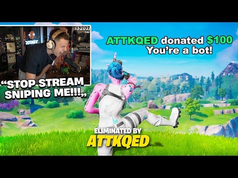 Making Streamers Ragequit than Donating