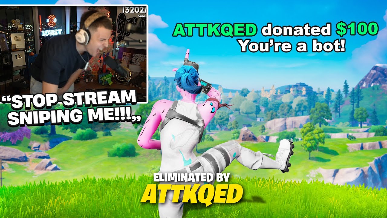 Making Streamers Ragequit than Donating