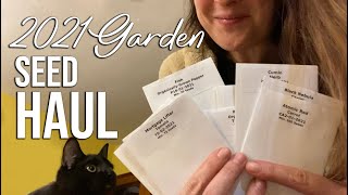 Seed Haul from Ohio Heirloom Seeds |  2021 Garden Planning