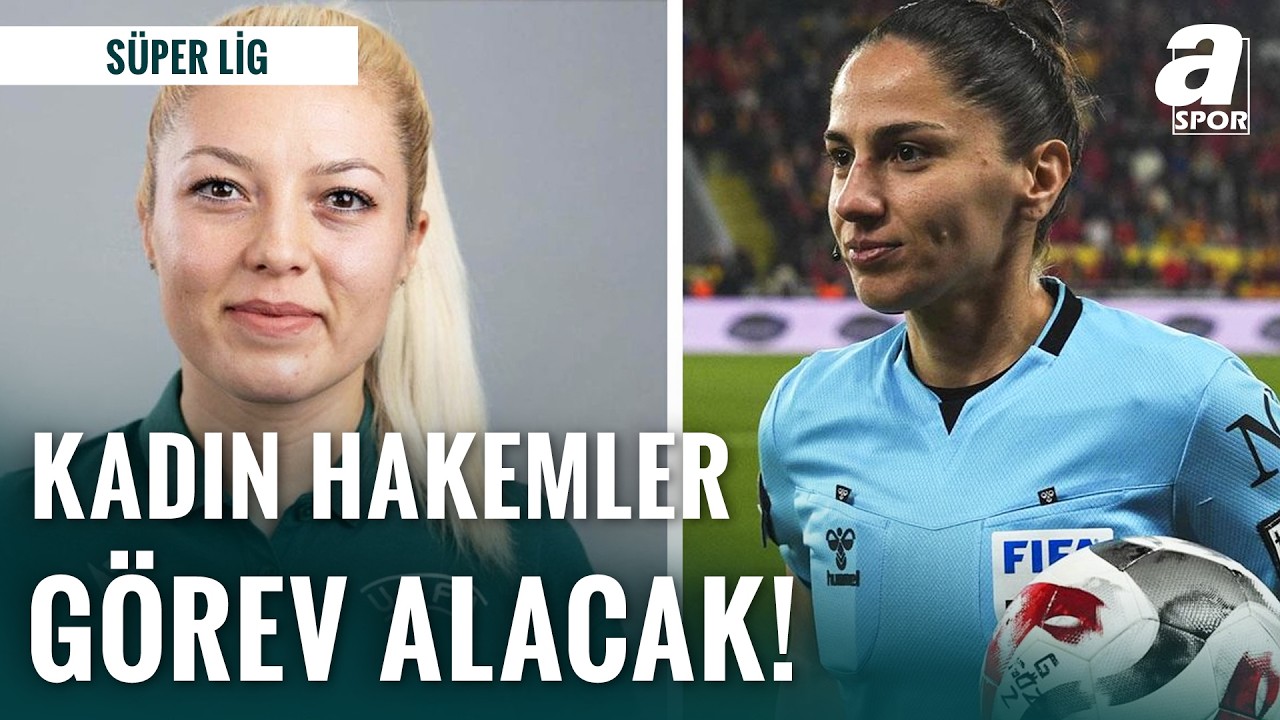 TFF’den Tarihi Adım: Süper Lig’de Kadın Hakem Dönemi