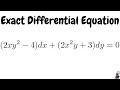 Solving an Exact Differential Equation