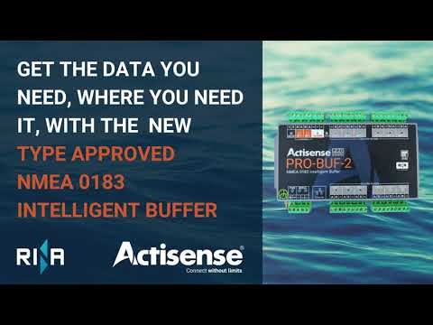 Introducing the Intelligent Type Approved NMEA Buffer by Actisense