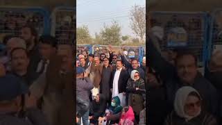 the situation outside adiyala jail today