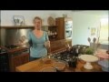 Rachel Allen Chocolate And Almond Cake With Rhubarb Cream