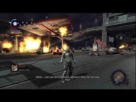 inFAMOUS - "Um, I blew up the gas station."