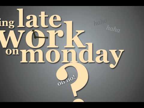 Jim Gaffigan Kinetic Type, "Lazy"