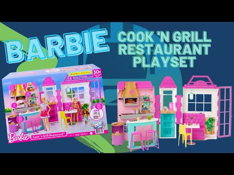 Barbie žaidimų rinkinys Restorano virėja su lėle HBB91