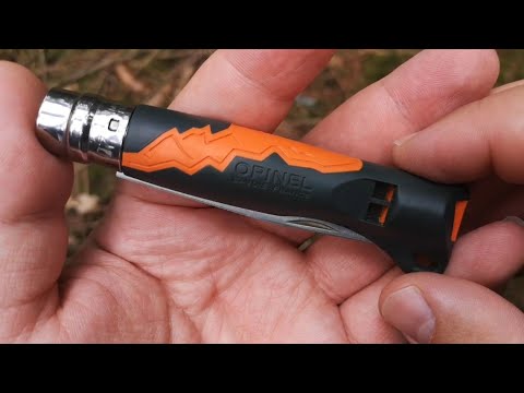 Opinel Outdoor Junior No 7, das einfache Anfänger Taschenmesser für Kinder und jung gebliebene...