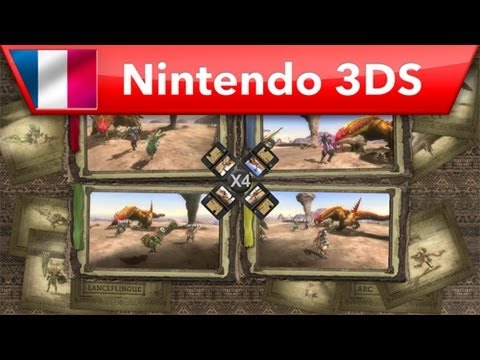 La chasse à 4 hunters (Nintendo 3DS)