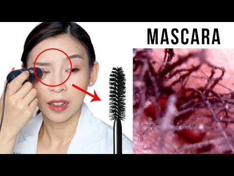 How My Makeup Looks Under a Microscope Video