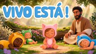 Vivo Está! 🙌 Jesus Ressuscitou | Música Infantil Cristã (Sol Maior Kids)