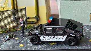 Very good Hummer H1 by Master. Diecast Car model, 1/64 scale. 