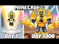 I Survived 1000 Days As MR CLOCK In Minecraft