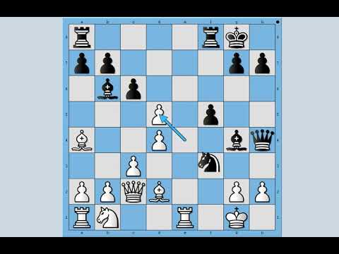 Dozvolio je protivniku da napadne nekoliko figura da bi izvršio  kontranapad  ●GUILAUME vs HARDY