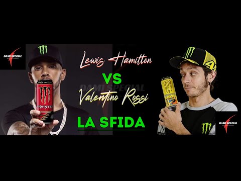 Monster Energy Drink VR46 vs LH44 - Lewis Hamilton contro Valentino Rossi qual'è la più buona?