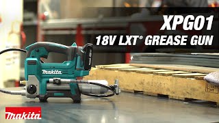 Makita 18V LXT Grease Gun (XPG01) - Thumbnail